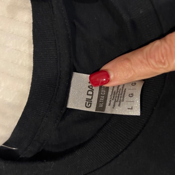 50%off w♥️ New Pac Man Shirt Large Men's  Black Rubik's Cube Mash Up Retro #15 - Picture 5 of 5